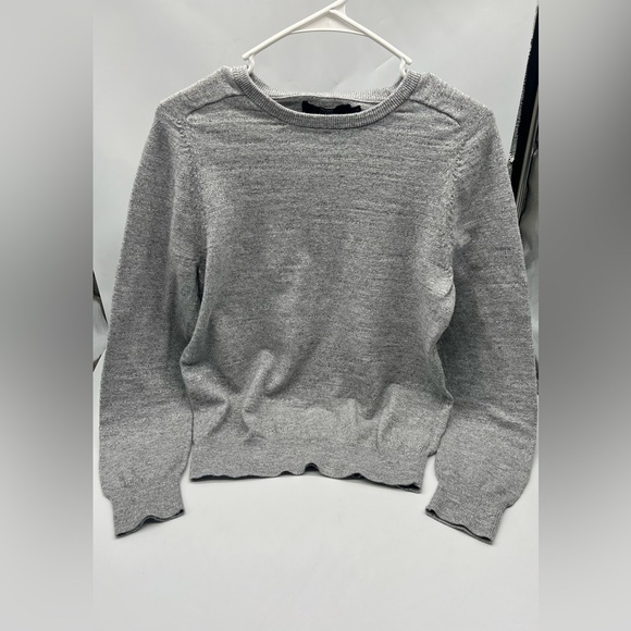 J. Crew Sweaters - J Crew 100% gray cotton sweater size small unisex
